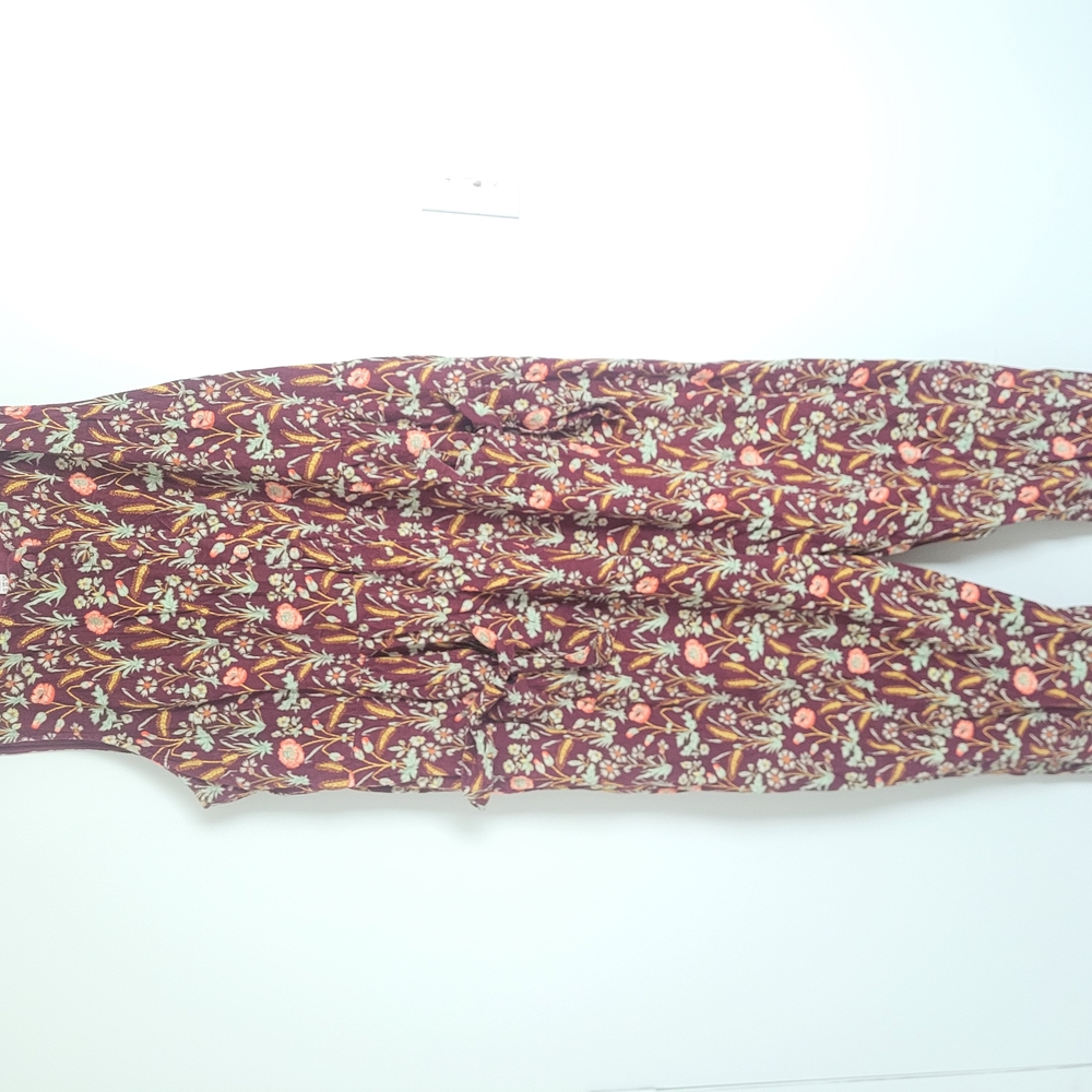Floral Patterned Jumpsuit